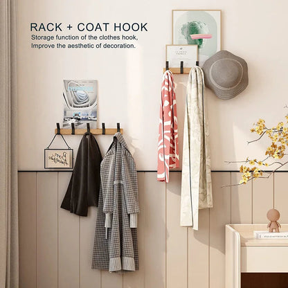 FlexHaak Wandkapstok – Verplaatsbare Haken in Scandinavisch Design