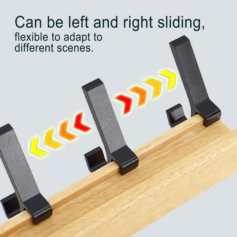 FlexHaak Wandkapstok – Verplaatsbare Haken in Scandinavisch Design
