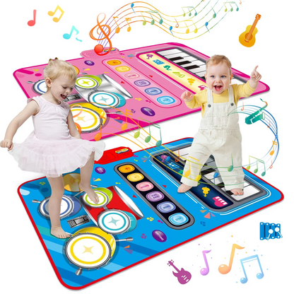 Muziek Speelmat – Interactieve Mat met Vijf Instrumenten, Duurzaam en Veilig – Stimuleert Creativiteit