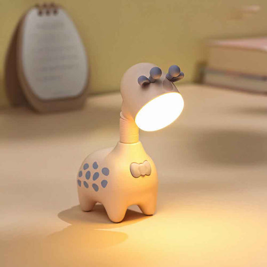 Nachtlampje Babykamer – Zacht Siliconen Giraffe Ontwerp, USB Oplaadbaar, Warm Licht