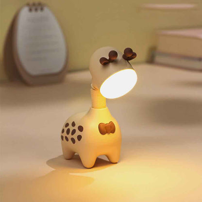 Nachtlampje Babykamer – Zacht Siliconen Giraffe Ontwerp, USB Oplaadbaar, Warm Licht