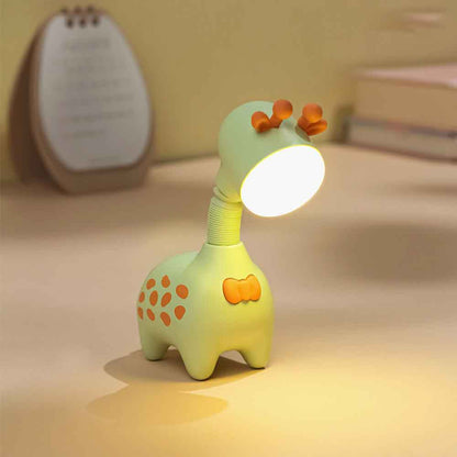 Nachtlampje Babykamer – Zacht Siliconen Giraffe Ontwerp, USB Oplaadbaar, Warm Licht