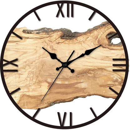 GlasTijd – Transparante Wandklok met Stil Uurwerk en Modern Design