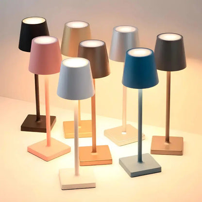 Nordia Light - Multifunctionele draadloze oplaadbare tafellamp