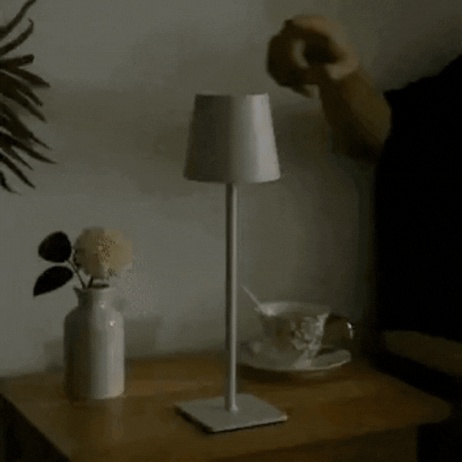 Nordia Light - Multifunctionele draadloze oplaadbare tafellamp