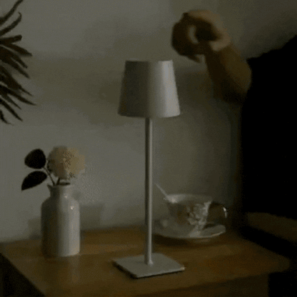 Nordia Light - Multifunctionele draadloze oplaadbare tafellamp