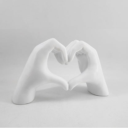 LoveSculpt Houten Hartdecoratie – Handgemaakt Symbool van Liefde