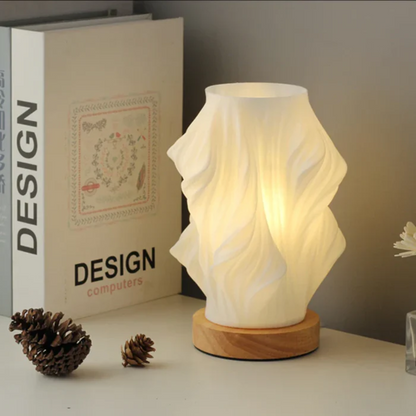 OceanLuxe Wavecrest Lamp - Elegante, Kust-Inspired Tafel Lamp voor Huisdecoratie & Ontspanning