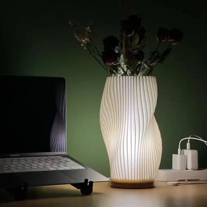 OceanLuxe Wavecrest Lamp - Elegante, Kust-Inspired Tafel Lamp voor Huisdecoratie & Ontspanning