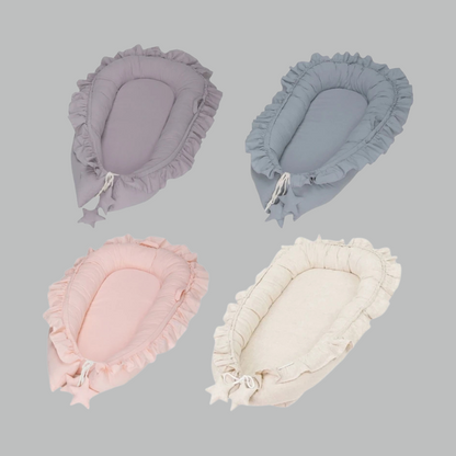 GeborgenNest Comfort Babynestje – Zachte Slaapplek voor Thuis en Onderweg