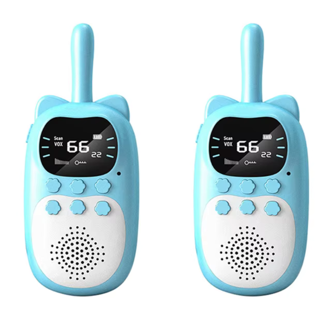 Oplaadbare Walkie Talkies – Bereik tot 3 km, Robuust en Gebruiksvriendelijk – Perfect voor Kinderen