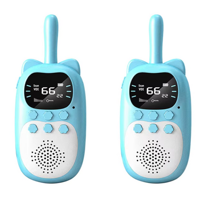 Oplaadbare Walkie Talkies – Bereik tot 3 km, Robuust en Gebruiksvriendelijk – Perfect voor Kinderen