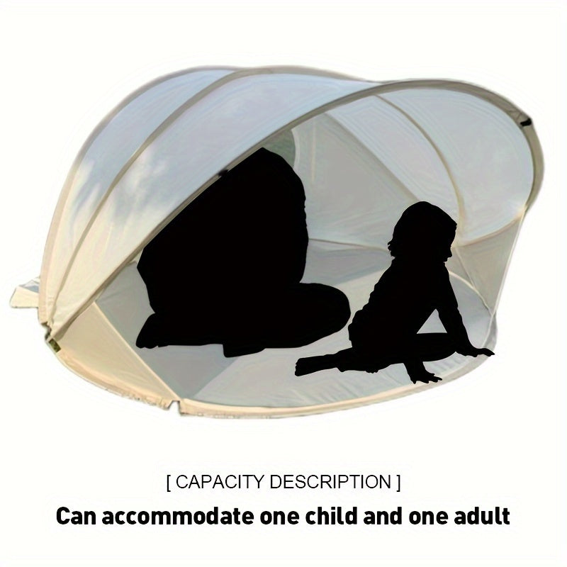 Opvouwbare Strandtent voor Kinderen – Snelle Installatie en Perfecte Zonbescherming