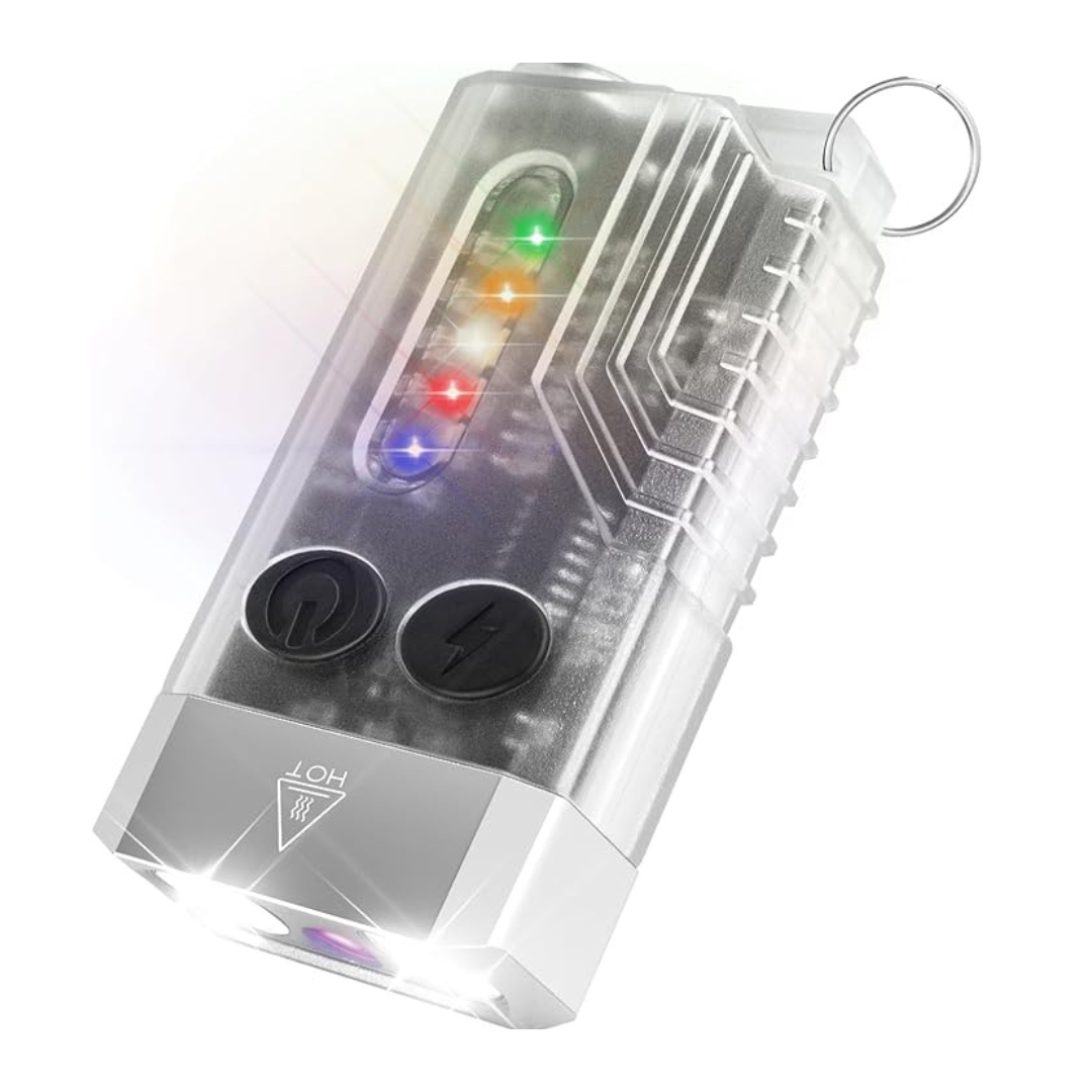 EDC Zaklamp - 1000 LM UV Licht - Oplaadbaar en Draagbaar