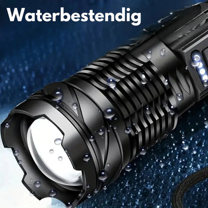 Militaire Zaklamp 5000 Lumen – Krachtige Verlichting voor Buitenavonturen
