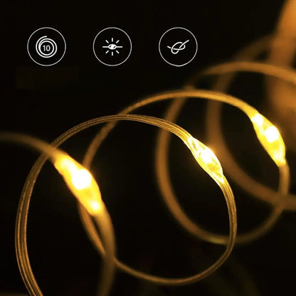 Uitrolbare LED Verlichting - Camping