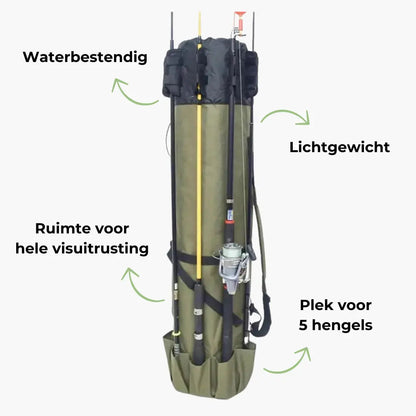 Vishengeltas - Leger Groen
