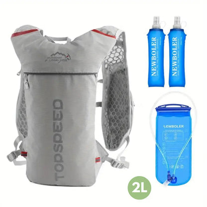 Waterrugzak – Lichtgewicht Hydratatierugzak 5L met 2L Waterzak & Flessen