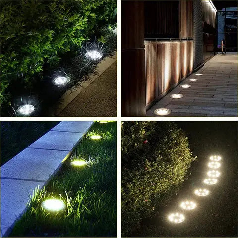 LED-Spots op zonne-energie