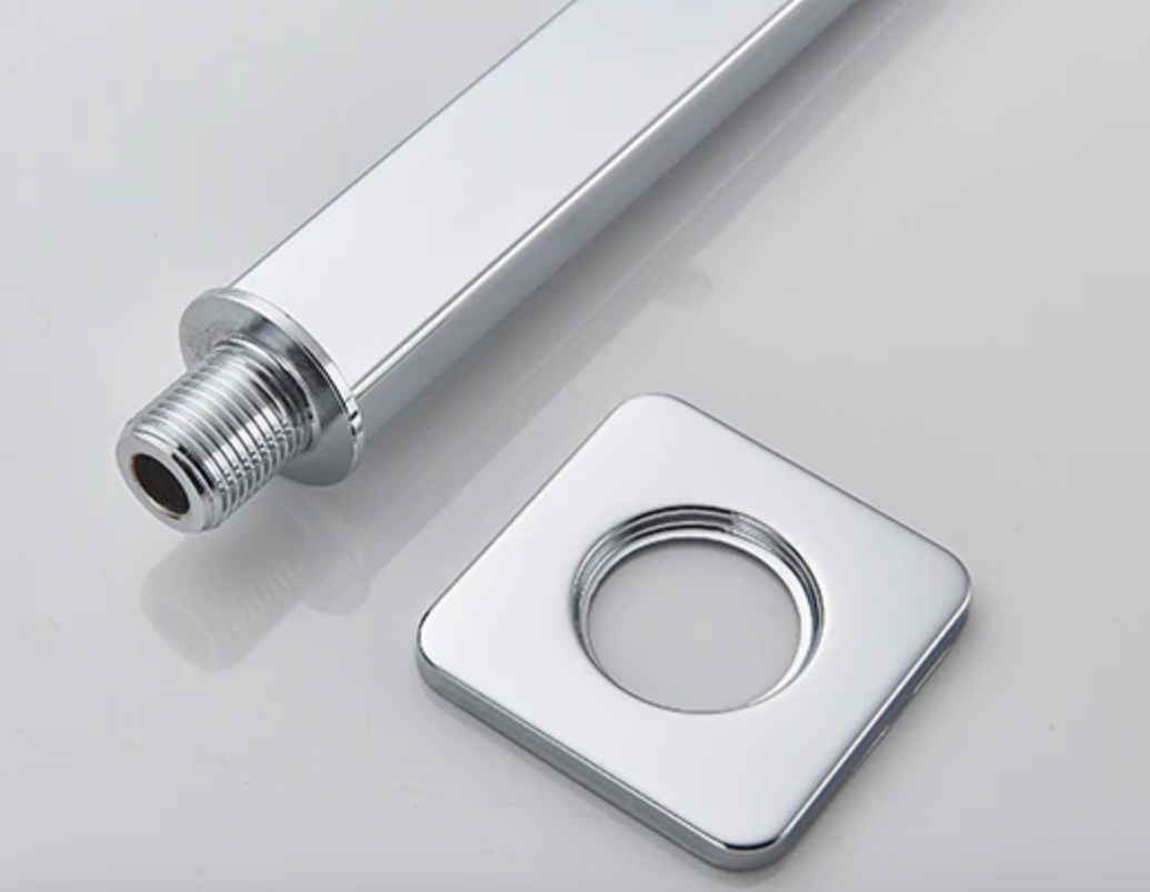 VoordeelPaleis®® SmartPulse Plafond Thermostatische Doucheset Alicante 2 weg 40x80 cm regendouche Chroom Glans