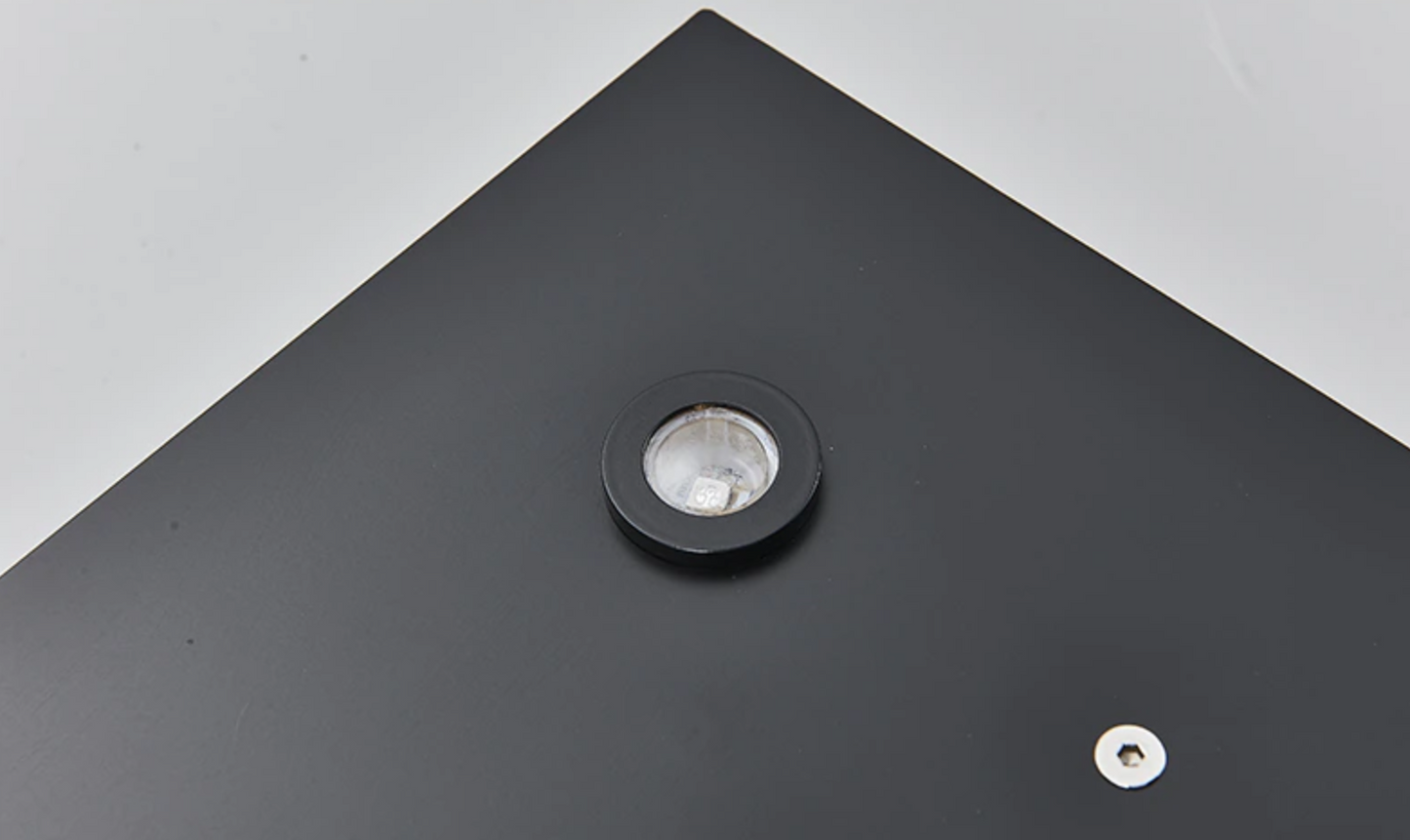 VoordeelPaleis® SmartPulse Plafond Thermostatische Doucheset Alicante 3 weg Inbouw Plafond LED regendouche La Paz Mat Zwart