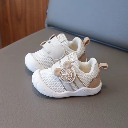 Peuterschoenen – Ademend Mesh, Ergonomisch Ontwerp met Antislipzool voor Comfortabele Eerste Stapjes