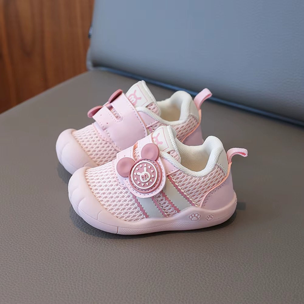 Peuterschoenen – Ademend Mesh, Ergonomisch Ontwerp met Antislipzool voor Comfortabele Eerste Stapjes