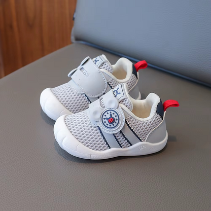 Peuterschoenen – Ademend Mesh, Ergonomisch Ontwerp met Antislipzool voor Comfortabele Eerste Stapjes