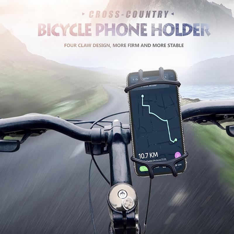 Universele telefoonhouder voor op de fiets