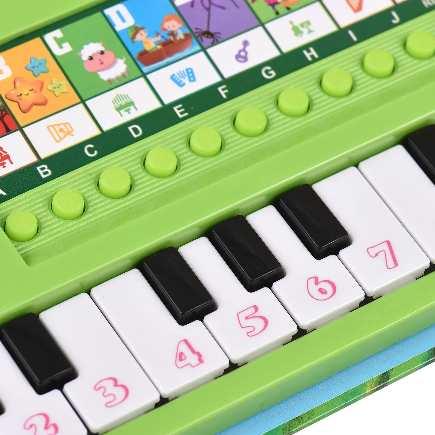 Piano Boek – Educatieve Muzikale Ontdekkingsreis voor Kinderen – Stimuleert Creativiteit en Motoriek