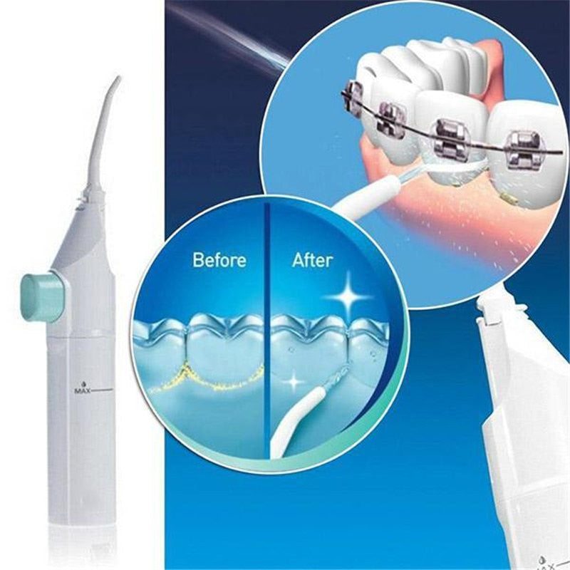 Power Floss | Waterflosser | Flos apparaat | Snel en eenvoudig flossen | Schoon gebit