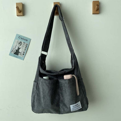 FayeLijn | Canvas Schoudertas met Stijlvol Design en Duurzame Afwerking