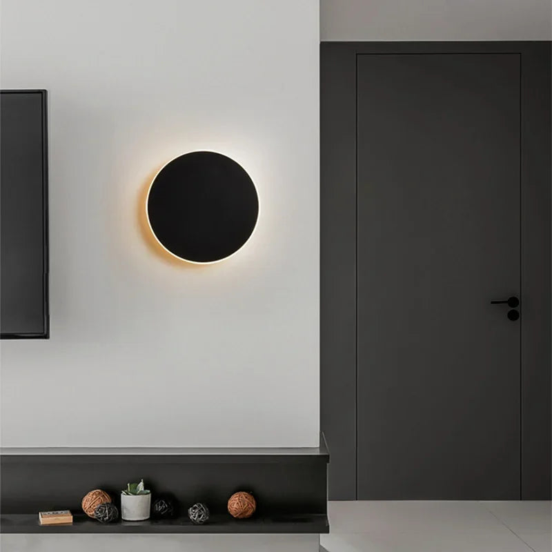 Lumeo LED Wandlamp Rond – Dimbaar, 20/30 cm – Aanraak & Sensorbediening