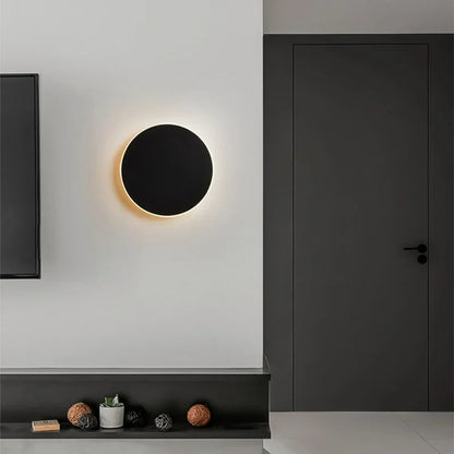 Lumeo LED Wandlamp Rond – Dimbaar, 20/30 cm – Aanraak & Sensorbediening