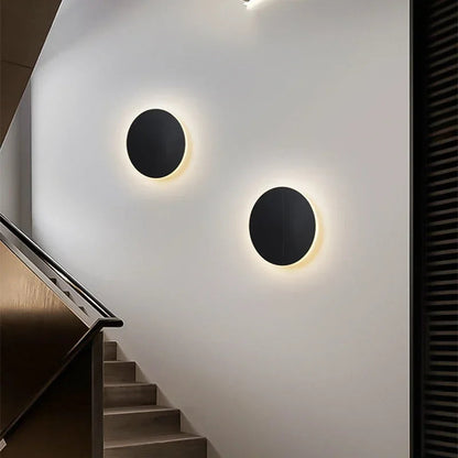 Lumeo LED Wandlamp Rond – Dimbaar, 20/30 cm – Aanraak & Sensorbediening