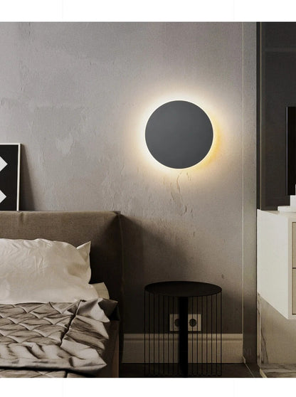 Lumeo LED Wandlamp Rond – Dimbaar, 20/30 cm – Aanraak & Sensorbediening