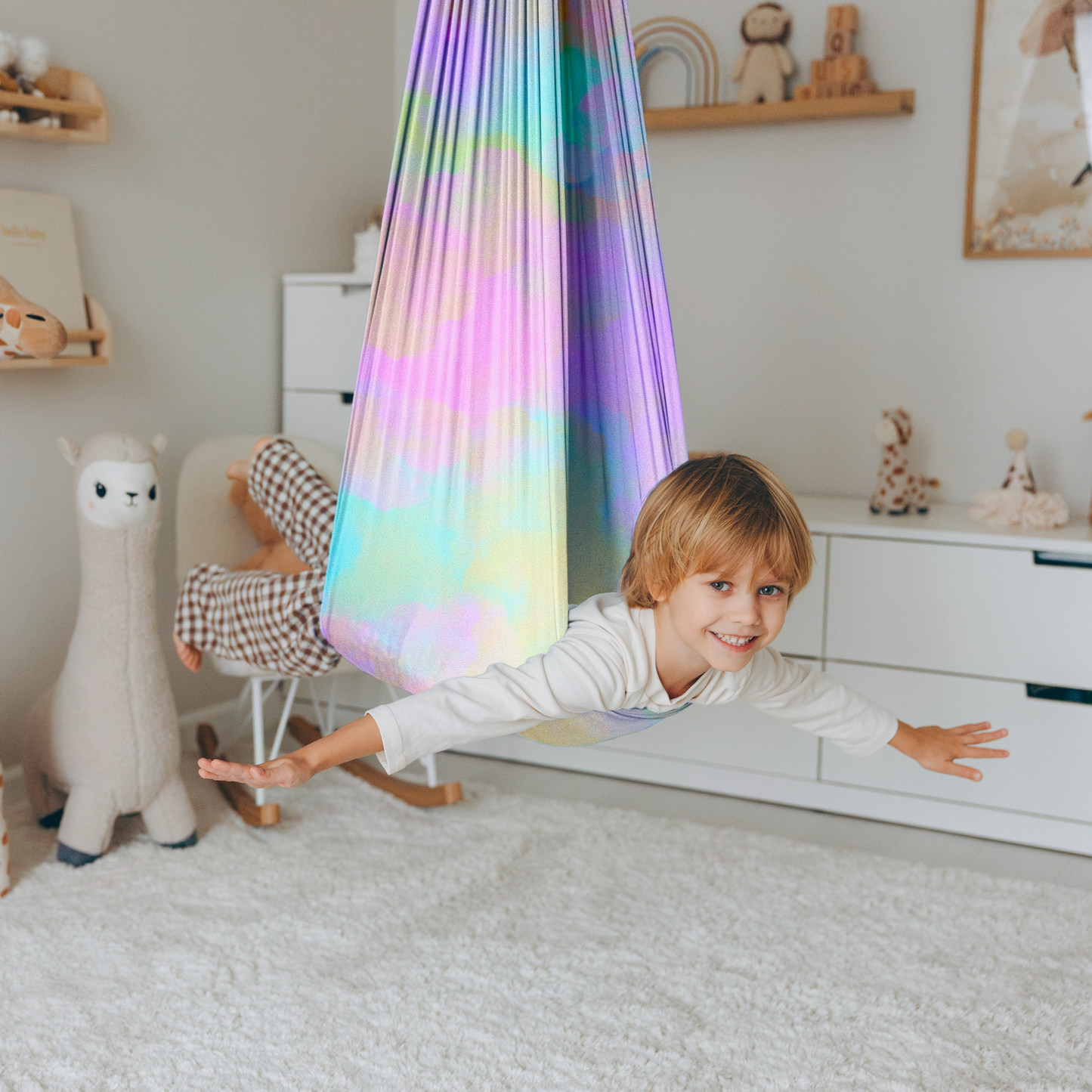 Hangnet – Emotionele ontwikkeling, veilig en comfortabel – Ideaal voor thuis