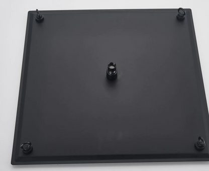 VoordeelPaleis® Doucheset Manhattan Premium de Luxe LCD 20 inch | 50 cm plafond regendouche vierkant 2-weg zwart inbouw