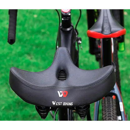 RidEase comfortabel, ergonomisch gevormd fietszadel
