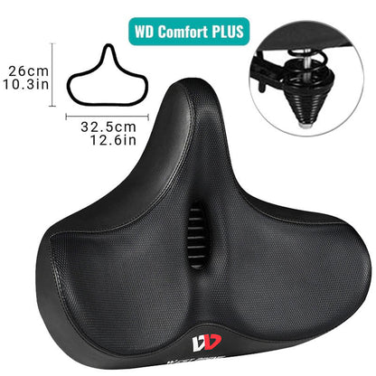 RidEase comfortabel, ergonomisch gevormd fietszadel
