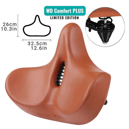 RidEase comfortabel, ergonomisch gevormd fietszadel