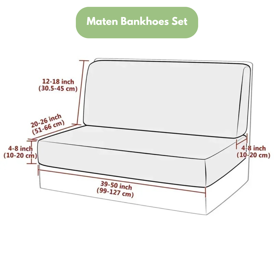 Bankhoes Set – Waterdichte Bescherming voor Camper en Caravan Gebruik