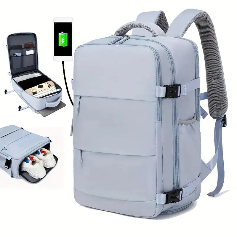 Rugtas - Handbagage Tas - USB opladen
