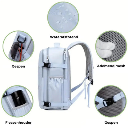 Rugtas - Handbagage Tas - USB opladen