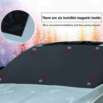 AllWeather Shield – Magnetische Voorruit Beschermhoes voor Auto, Anti-Vorst & UV