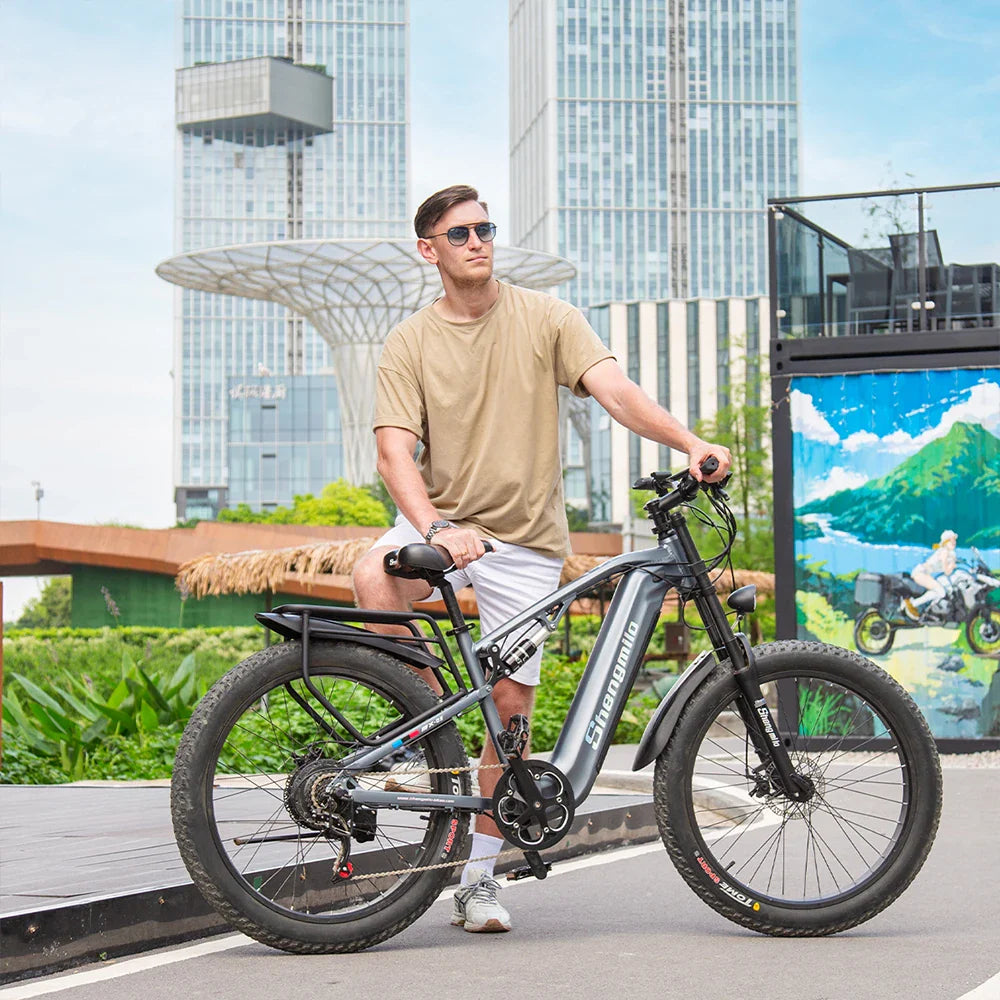 MX05 – Krachtige Fat Tire E-bike voor Avontuur & Comfort