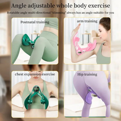 Verstelbare Binnenbeen- en Bekkenbodemtrainer – Compact Fitnessapparaat