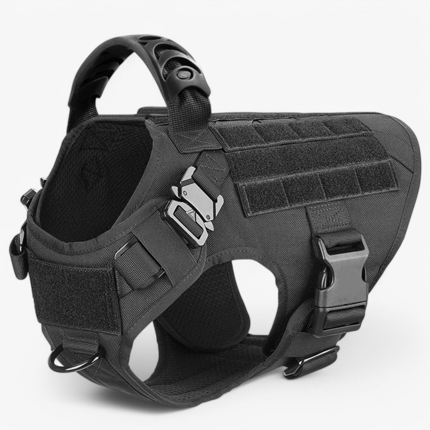 KrachtGrip Hondentuig – Verstelbaar Tactisch Harnas voor Training & Wandelingen