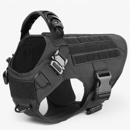 KrachtGrip Hondentuig – Verstelbaar Tactisch Harnas voor Training & Wandelingen