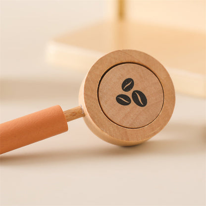 Koffieapparaat Speelgoed – Educatief Houten Rollenspel, Inclusief Accessoires – Voor Kinderen Vanaf 1 Jaar